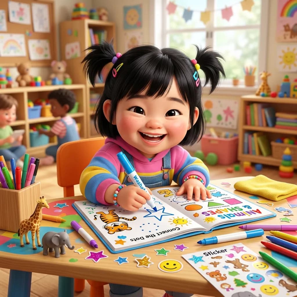 Anak TK Belajar